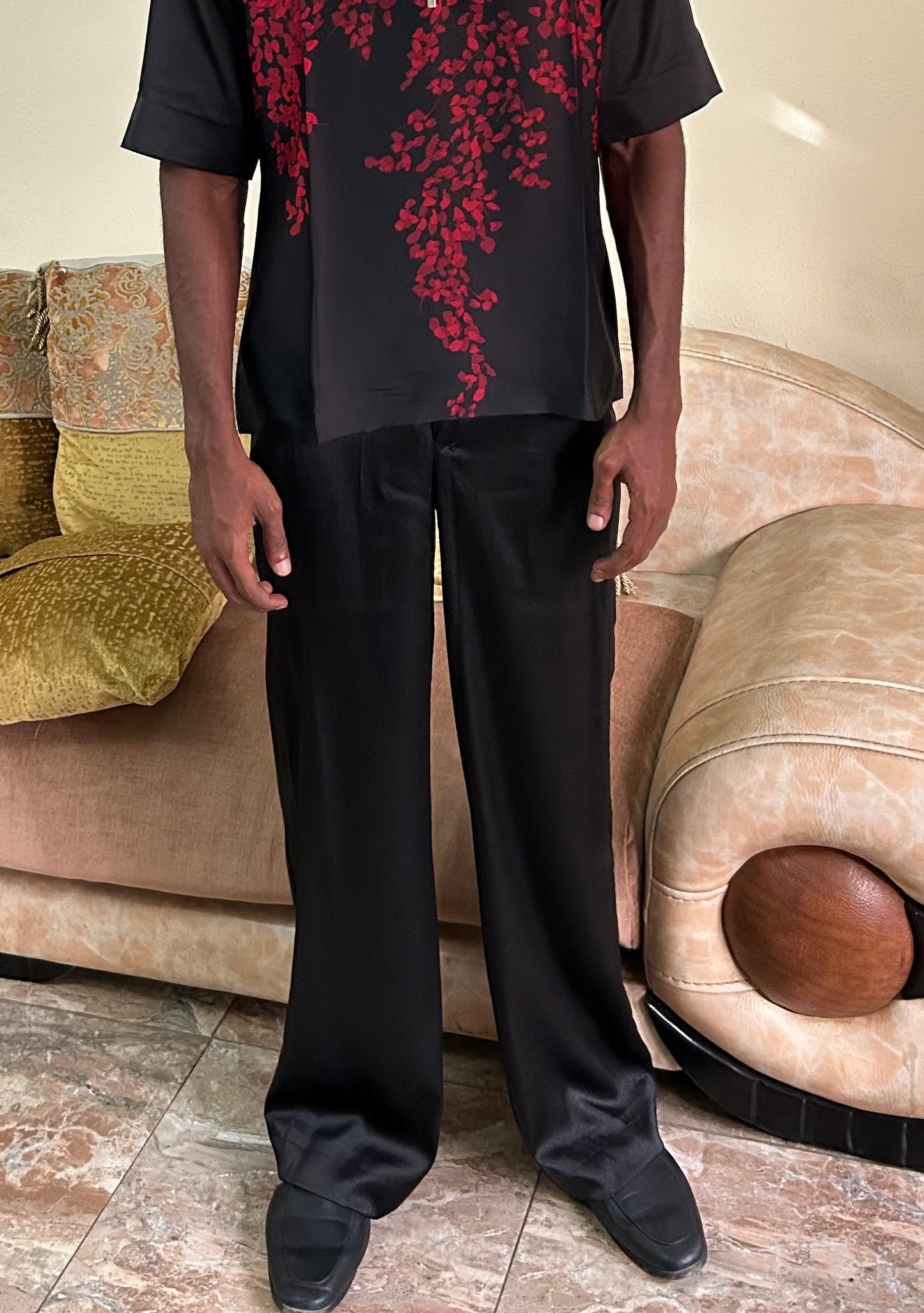 Luxe Noir Trouser