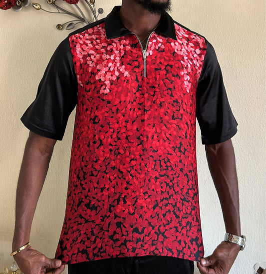 Inferno Silk Polo T-Shirt